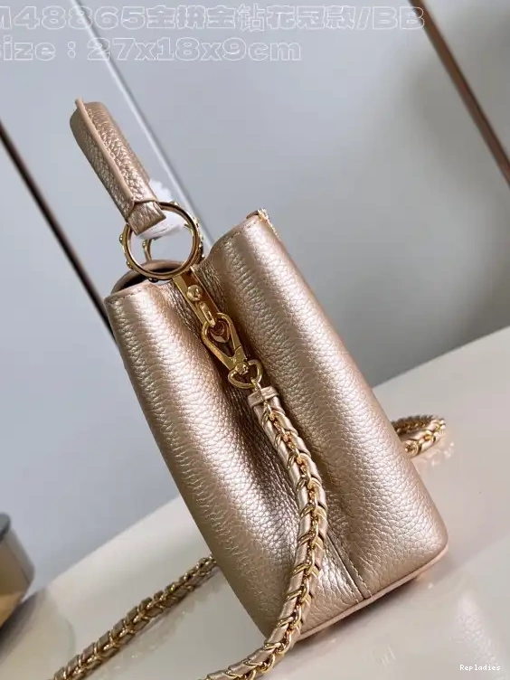 Repzbay BB-27*18*9CM LOUIS VUITTON CAPUCINES 0613